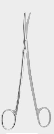 Ножиці лігатурні 14,5 см (cm) (з вольфрам-карбідними вставками) (супер зріз)